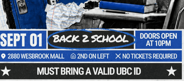 BACK2SCHOOL Party