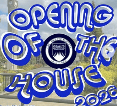 UBC Debate Society: Opening Of The House