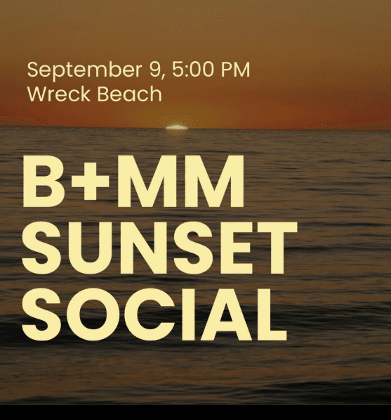 B+MMSA Sunset Social