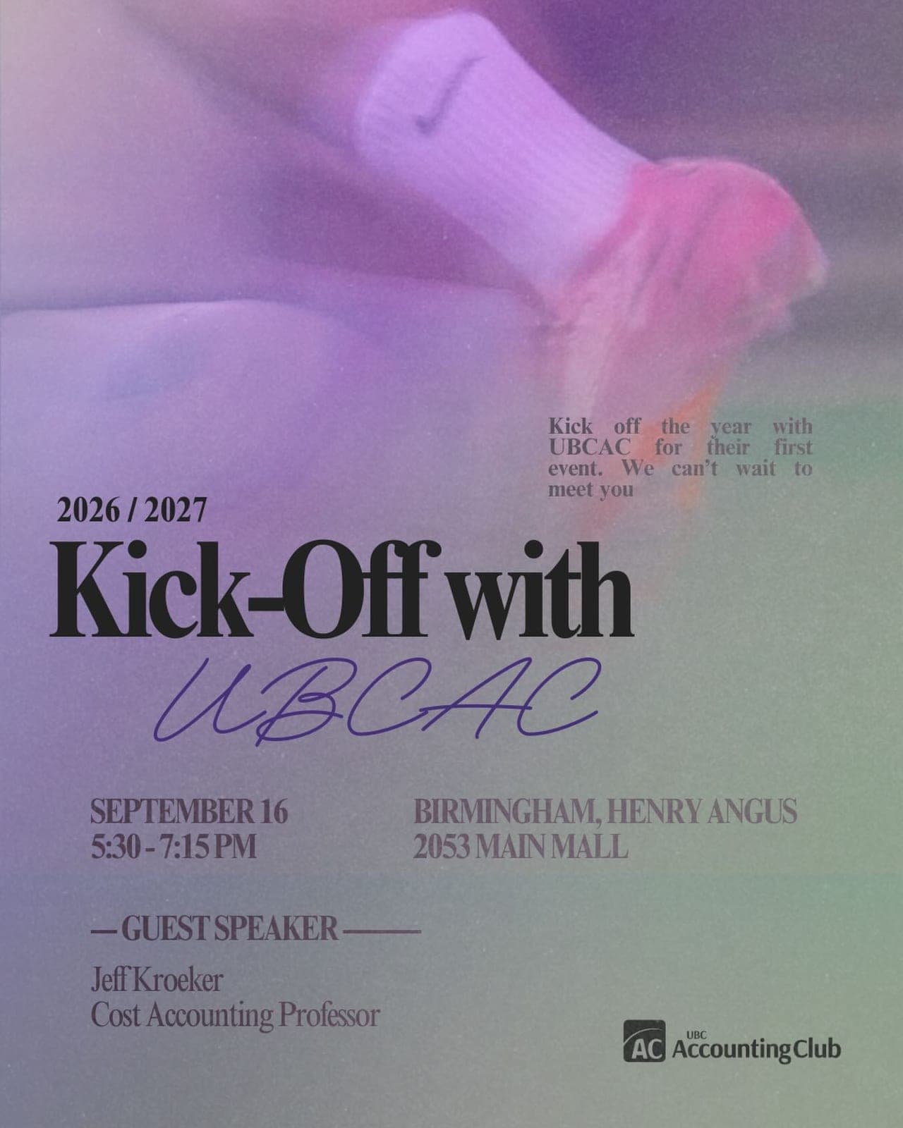 Kick-Off with UBCAC