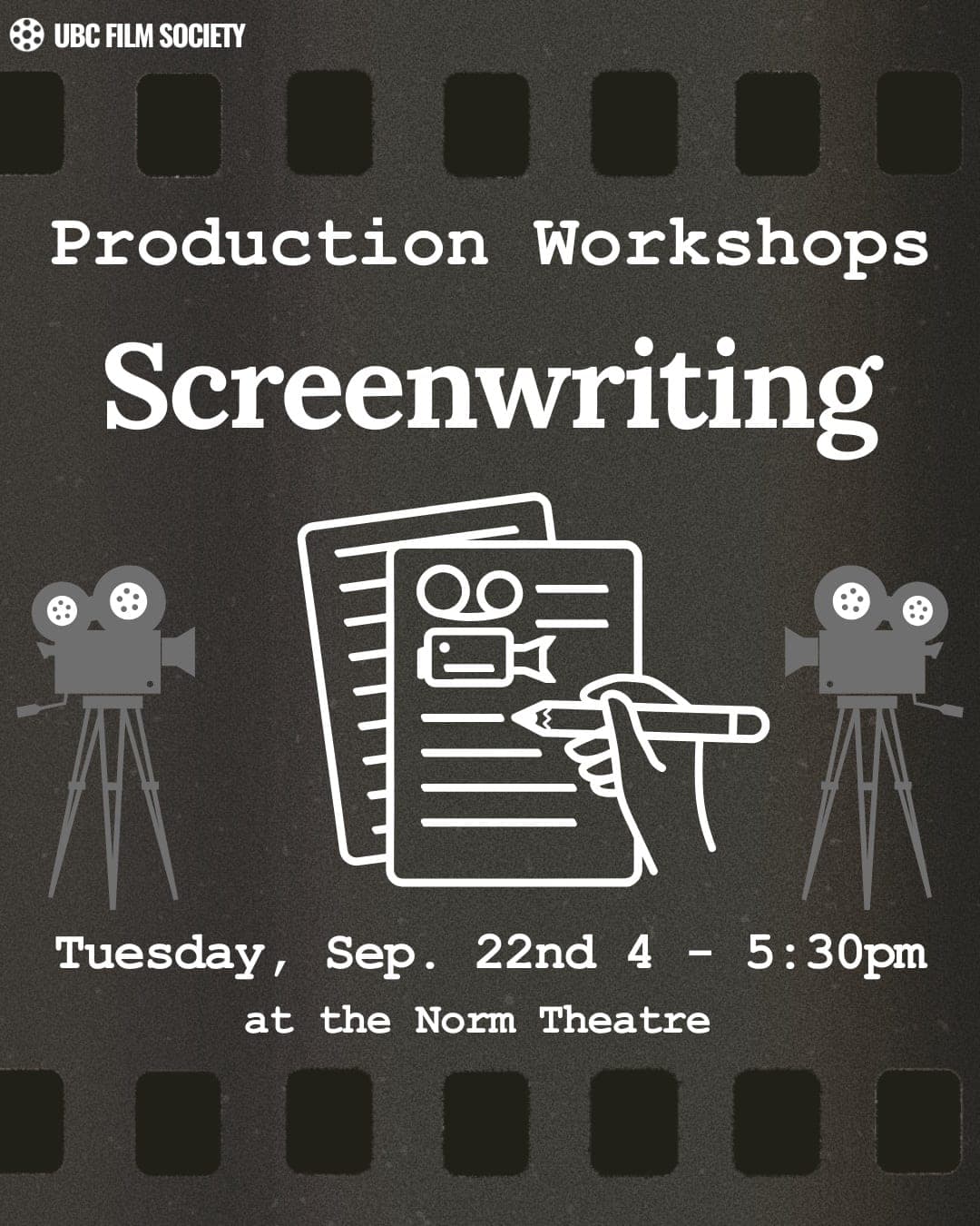Production Workshops: Screenwriting