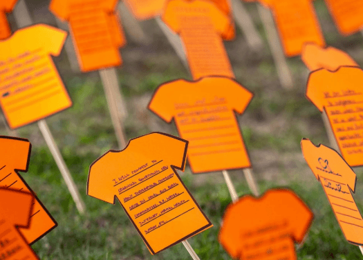 Intergenerational March to Commemorate Orange Shirt Day