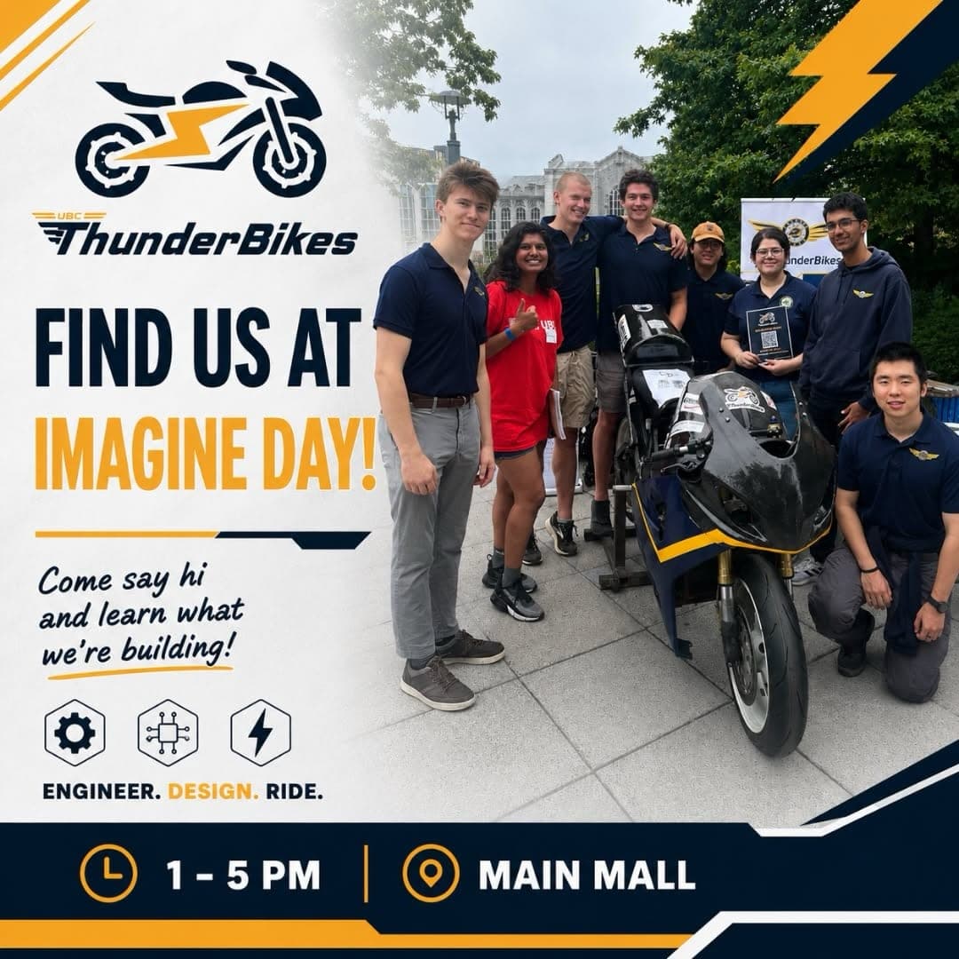 UBC ThunderBikes at Imagine Day